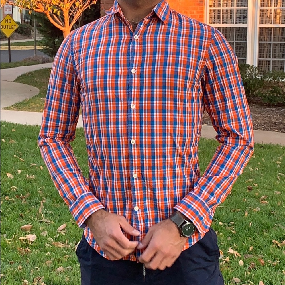 Banana republic tailored slim fit soft wash